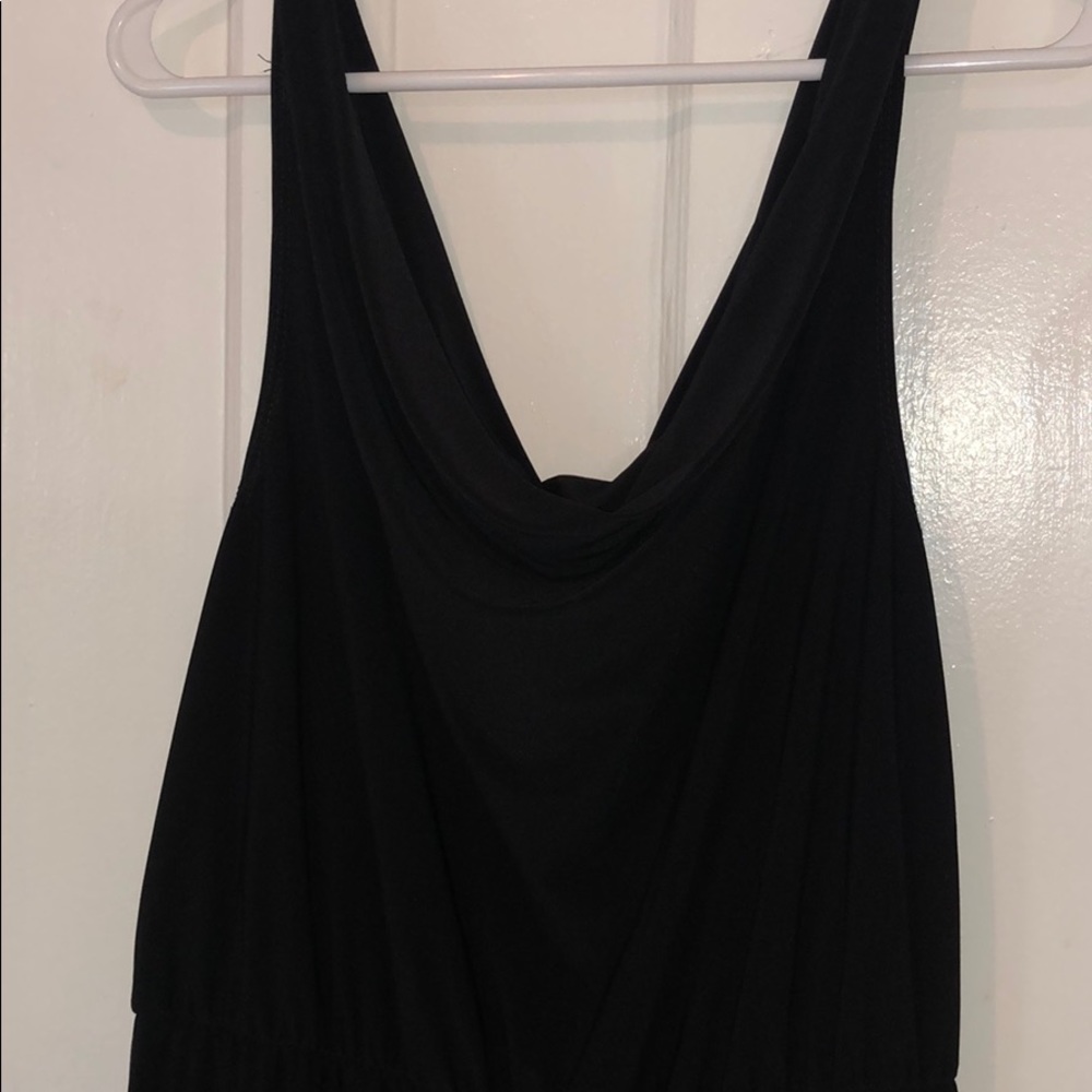 Black Cowl Neck Jumpsuit